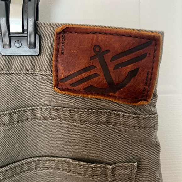 Dockers Men's Straight Jeans - Olive - Picture 3 of 6